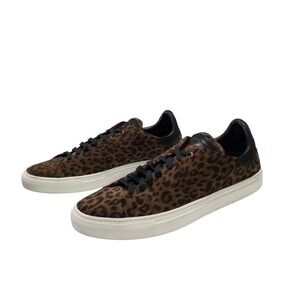 Good Man Brand Legend Z Low-top Sneaker‎ Mens 11  Brown Leopard Suede Preppy